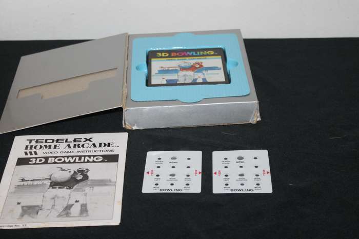 Tedelex Home Arcade 3D Bowling Video Game Cartridge