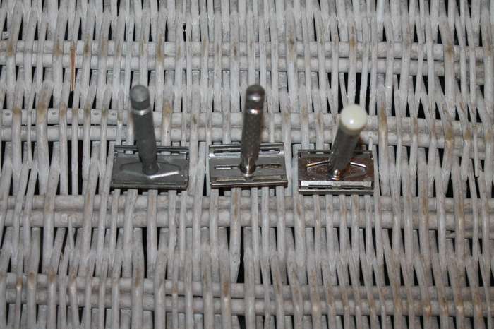 3 Metal Gillette Razors