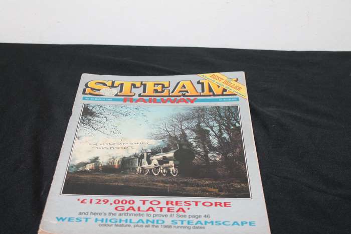 Steam Railway  No 95 March 1988