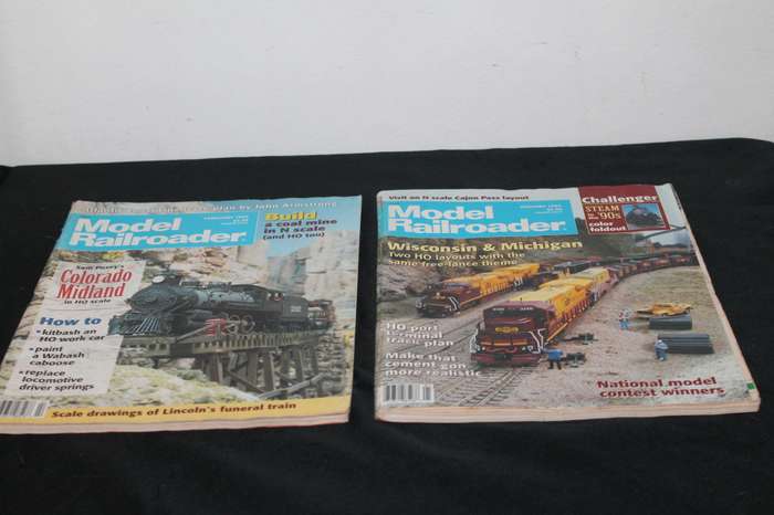 Model Railroader 12 Issues 1995
