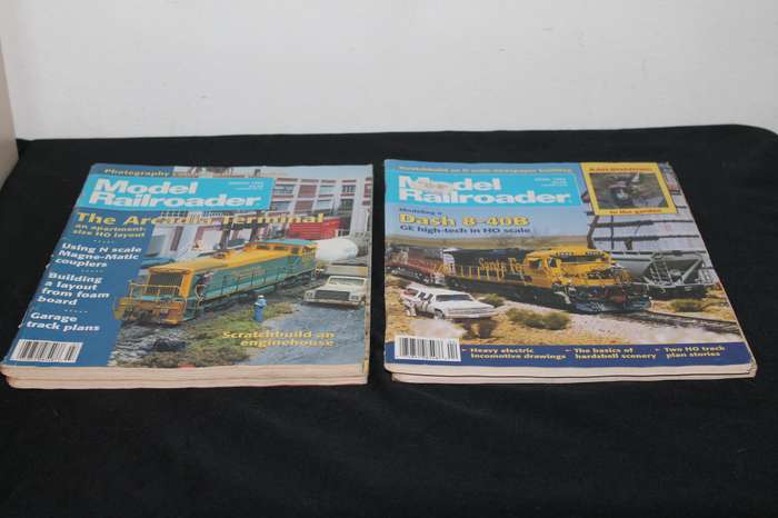 Model Railroader 12 Issues 1995