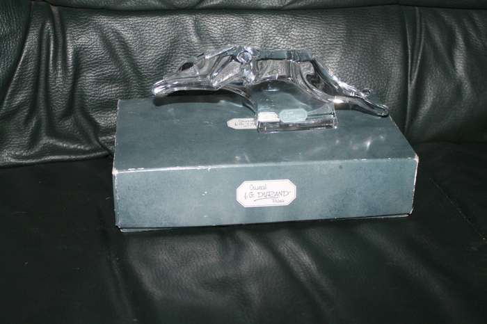 J G Durand Crystal Greyhound