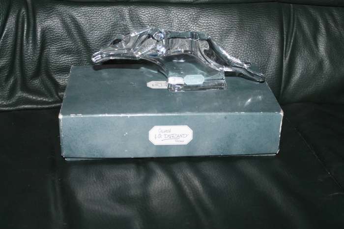 J G Durand Crystal Greyhound