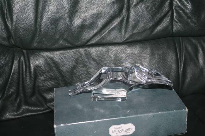 J G Durand Crystal Greyhound