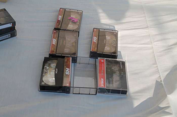 8 x 8mm Pre Recorded Tapes