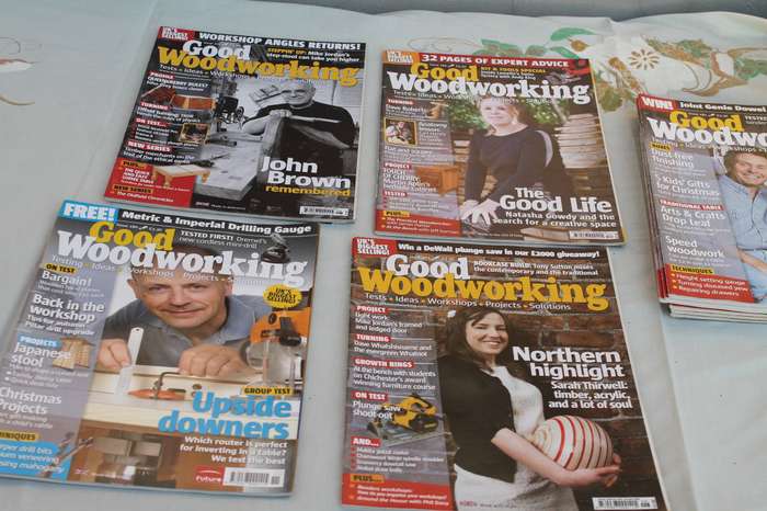 10 Good Woodworking magazines Lot 2