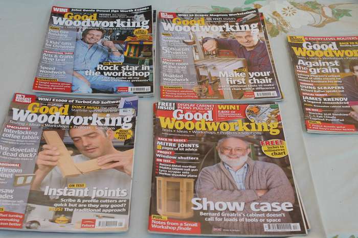 10 Good Woodworking magazines Lot 2
