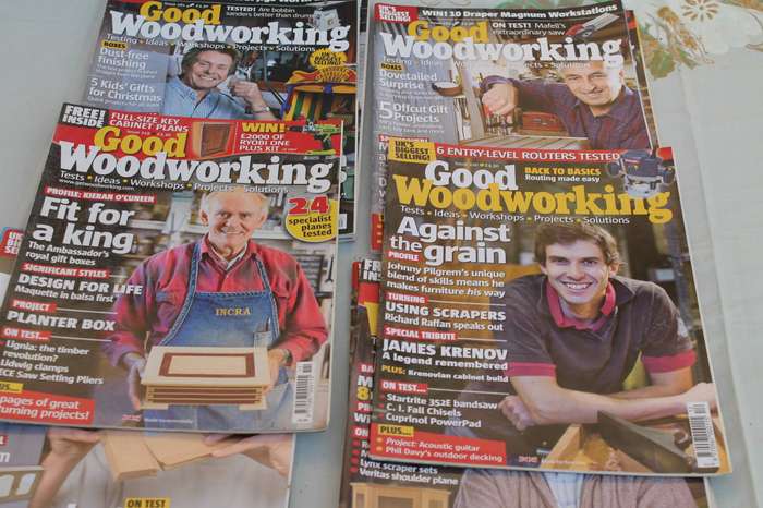 10 Good Woodworking magazines Lot 2