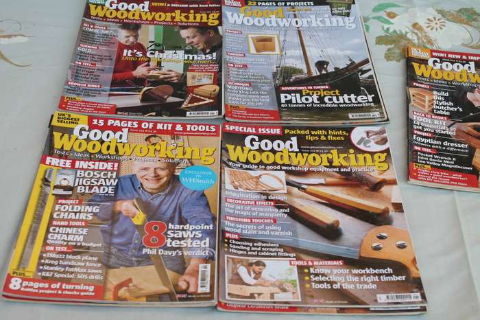 10 Good Woodworking magazines Lot 4