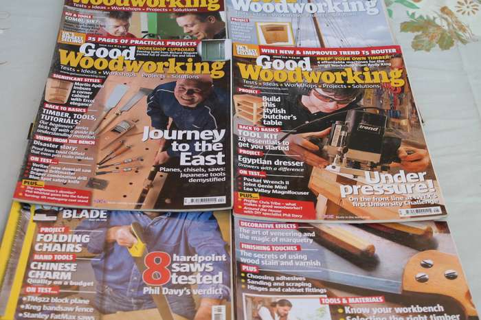 10 Good Woodworking magazines Lot 4