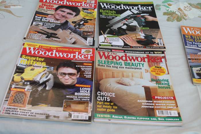 10 Good Woodworking magazines Lot 5