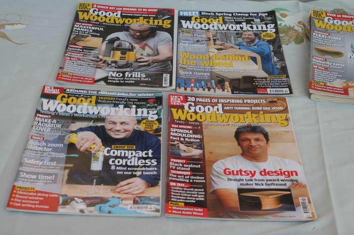 10 Good Woodworking magazines Lot 8