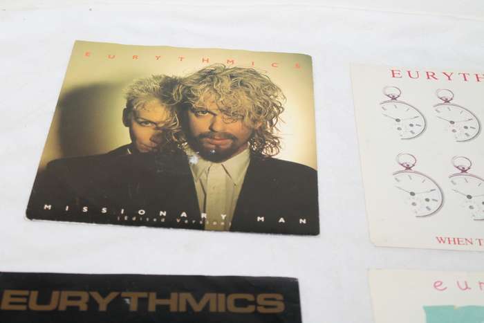 4 Eurythmics Picture sleeve 7 singles