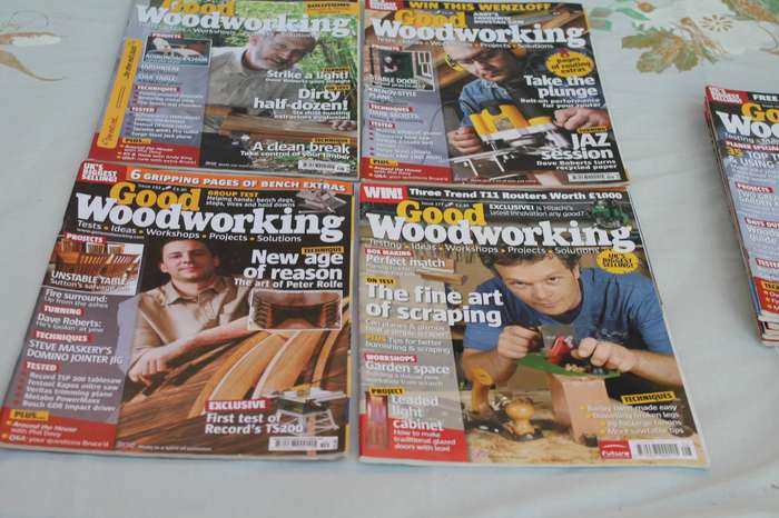 10 Good Woodworking magazines Lot 9