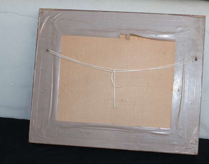 Oil of Trees Broad Gold Frame
