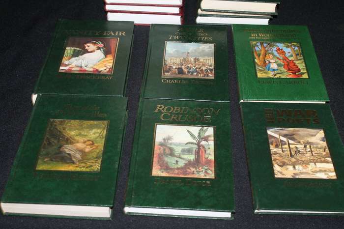 44 The Great Writers Library books
