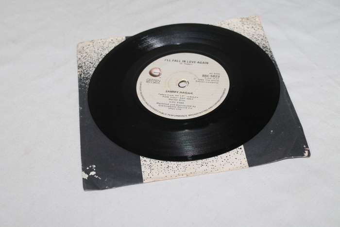 Sammy Hagar I'll Fall in Love Again/ Madonna Crazy for you 7 Single