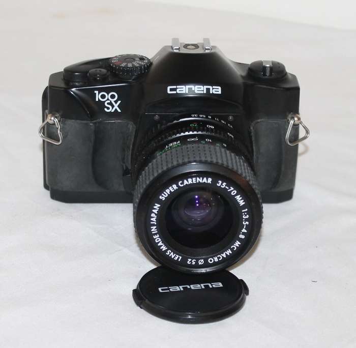 Carena 100 SX Film Camera two lenses Spares