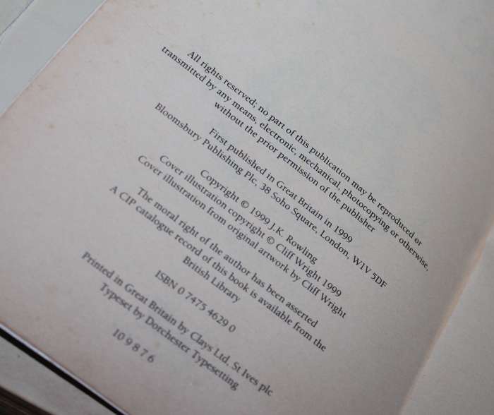 7 Harry Potter Novels No 4