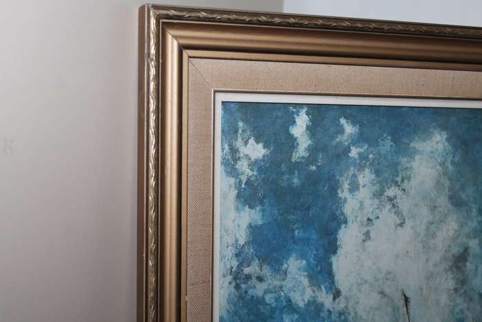 Framed Picture of a windmill