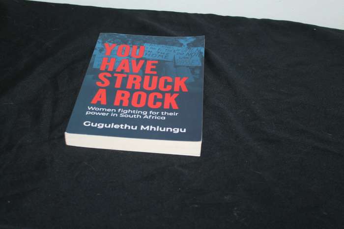 You have struck a rock Gugulethu Mhlungu