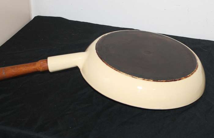 Enamel Frying Pan and Pot
