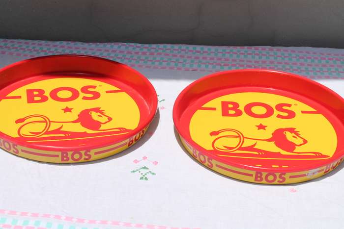 2 BOS Tea Trays