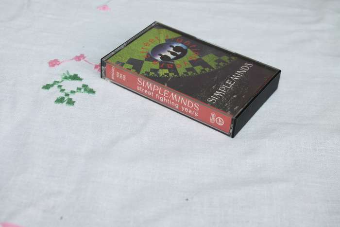 Simple Minds Street fighting years cassette