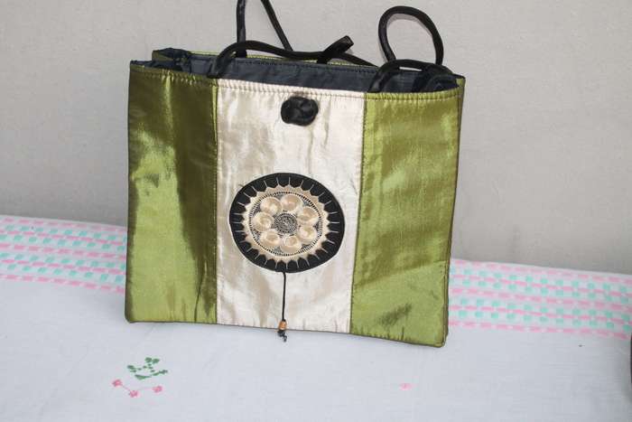 Ladies Green Handbag