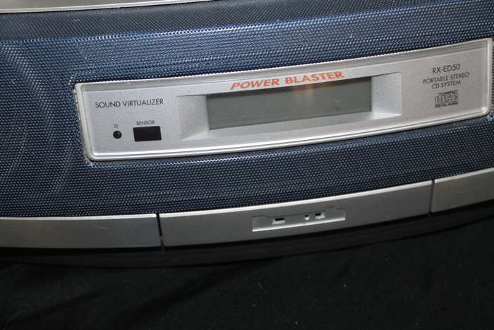 Power Blaster Radio/tape cd player
