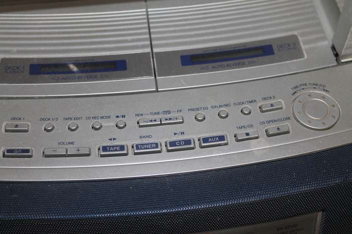 Power Blaster Radio/tape cd player