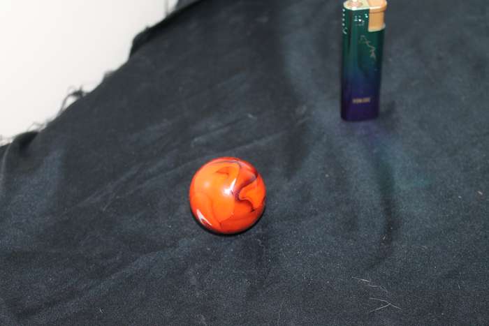 Large Red Marble