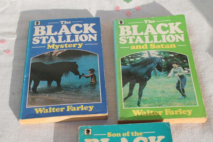 3 Walter Farley Black Stallion books