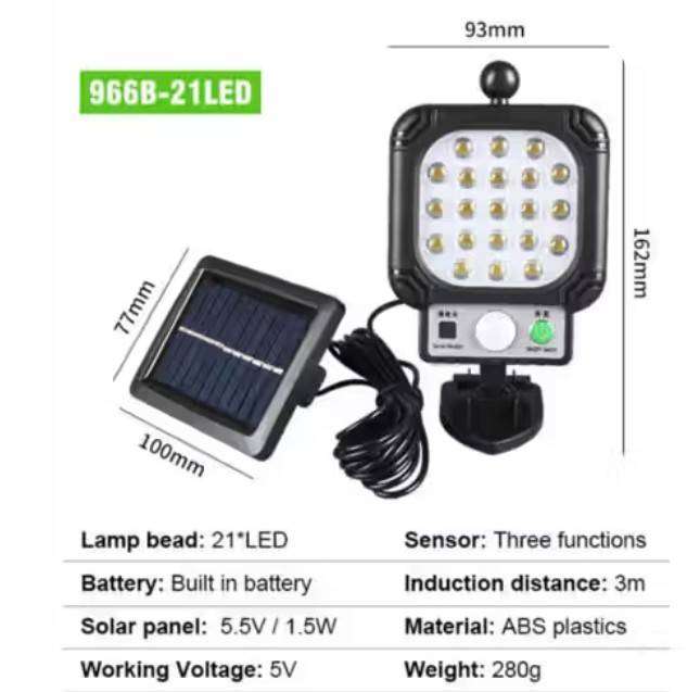 Solar Power Pir Motion Sensor Light