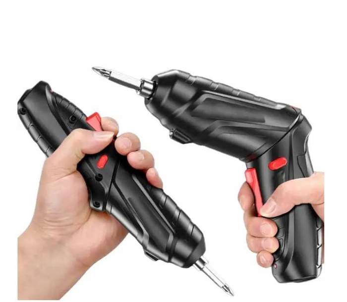 47-Piece Cordless Electric Screwdriver Set with sockets 3.6V Rechargeable Lithium-Ion