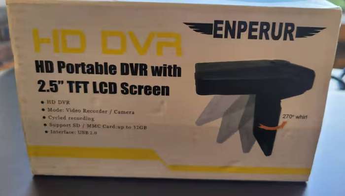 HD Portable DVR with 2.5" TFT LCD Screen