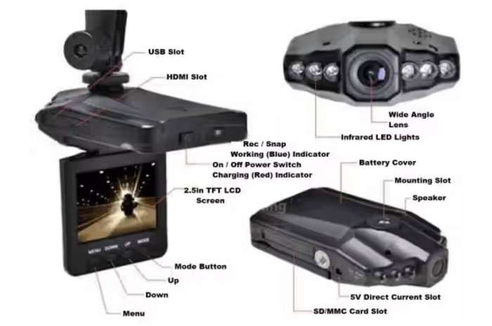 HD Portable DVR with 2.5" TFT LCD Screen