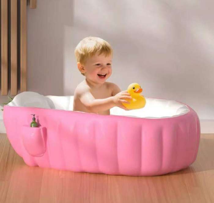 Inflatable Baby Bath - Blue