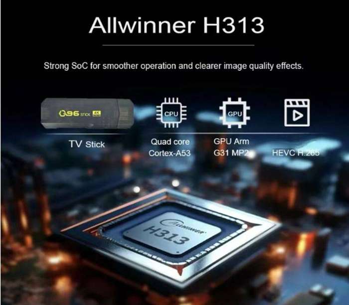 Q96 4K Android Tv Stick