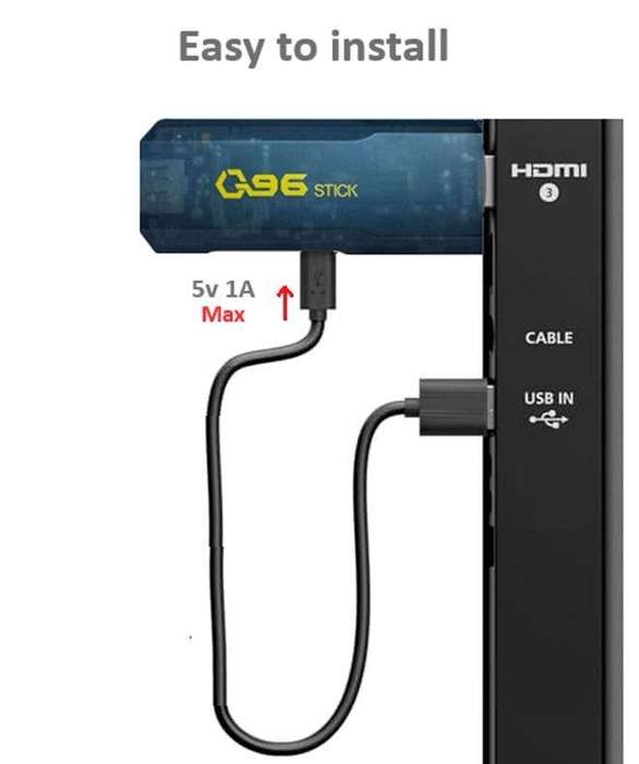Q96 4K Android Tv Stick