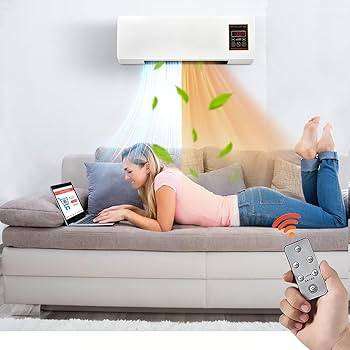 Wall Mounted Desktop 2in1 Electric Heater Air Conditioner