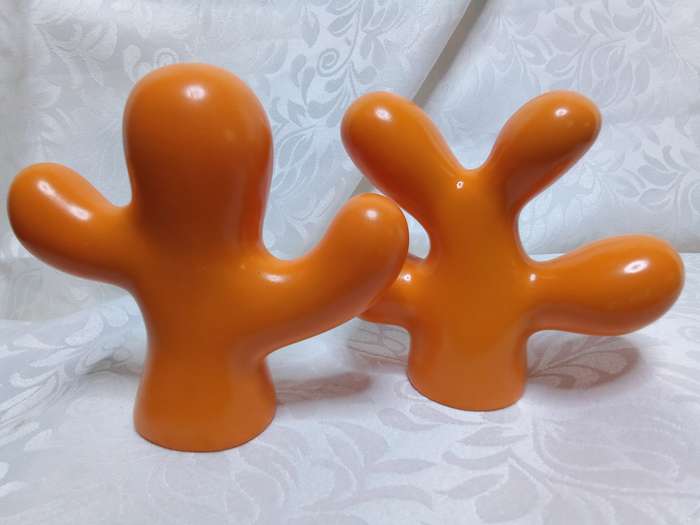 Vintage ViceVersa Italy "Coral n Cactus" Salt and Pepper set