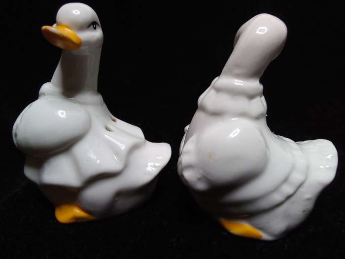 Pretty vintage duck Salt and Pepper set