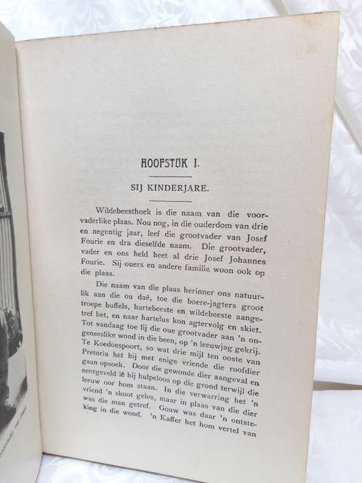 Jopie Fourie, `n lewenskets (First edition 1915)