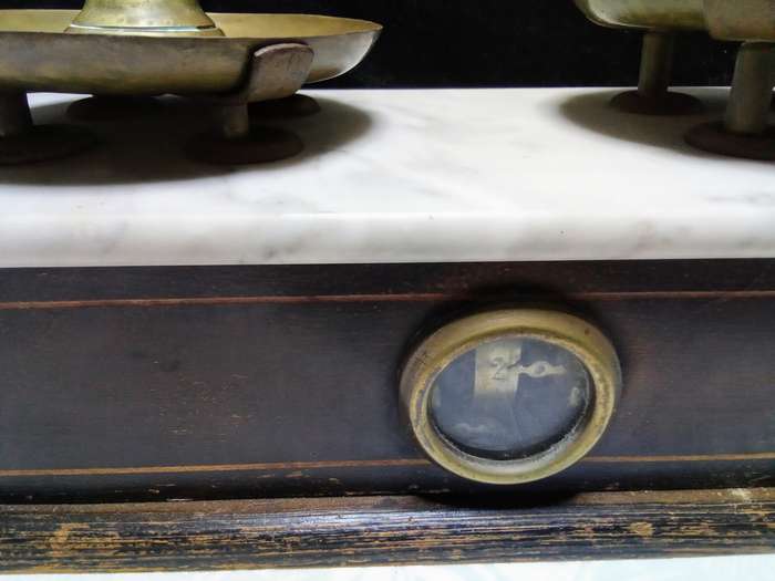 Lovely French antique scale - scarce item!