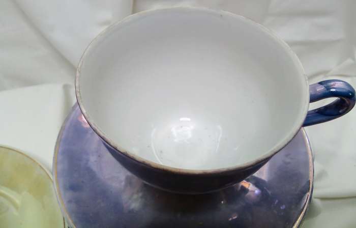 Three lovely vintage lustre ware duo's