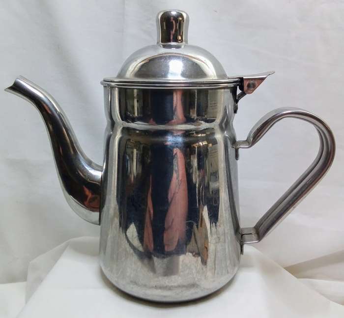 Lovely vintage stainless steel kettle