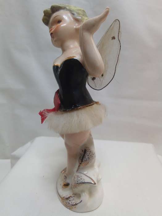 Vintage Fairy Angel Pixie Ballerina Figurine - Japan