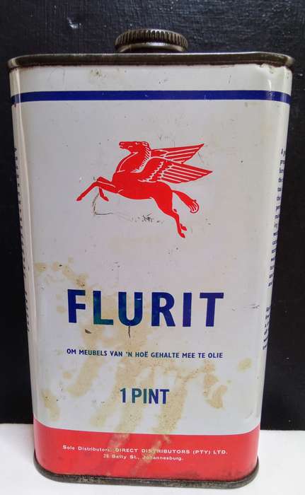 Lovely vintage Flurit 1 Pint furniture oil