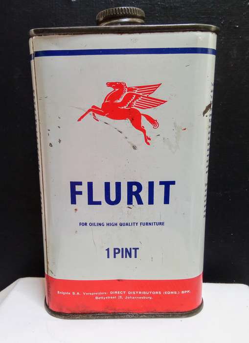 Lovely vintage Flurit 1 Pint furniture oil